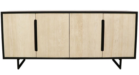 Hugo 4 Door Oak Sideboard Modern Chic