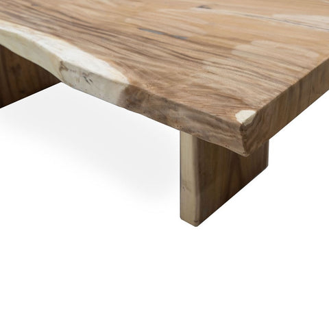 Suar Wood Table Live Edge Natural Modern Dining Table 2.4m