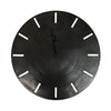 Aluminium Songo Obsidian Clock Interior Design Decorative Showpiece