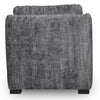 Quadria Charcoal Chenille Modern Luxury Occasional Chair / Sofa Chair