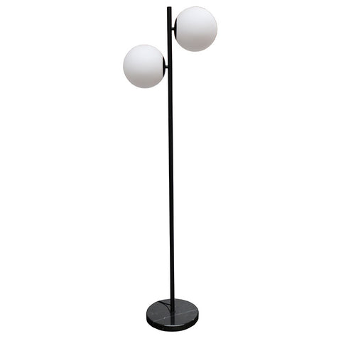 Sonata Modern Retro Metal & Marble Floor Lamp Light