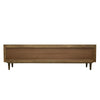 Miley Entertainment Unit / TV Cabinet Handcrafted Modern Mangowood - 2 Doors With Shelves & 5 Drawers