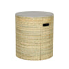Thatch Concrete Modern Chic Side Table