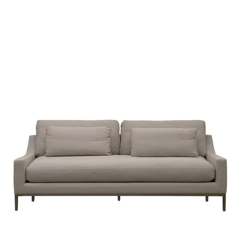 Grey Linen 3.5 Seater Azona Sophisticated Comfort Sofa / Lounge