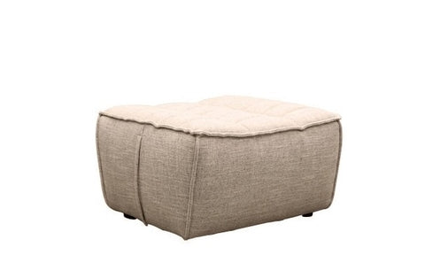 Soho Natural Modular Contemporary Sofa Ottoman