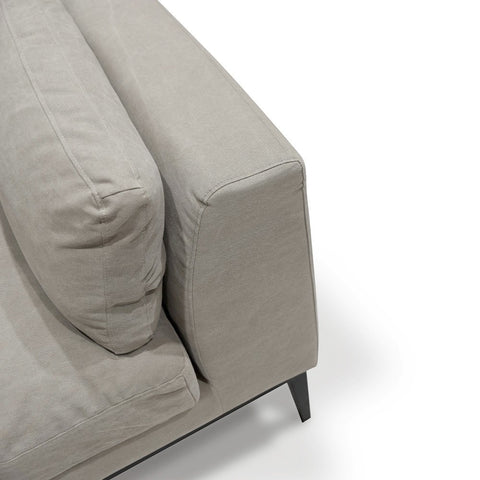 Grey Tyson Comfortably Luxurious Modern Sofa / Lounge 3 Seater