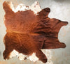 Cowhide Floor Rug Authentic Mexican - Three Different Tan & White Options