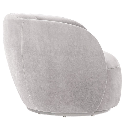 Idaho Occasional Chair / Lounge Chair Modern Couture - Pebble Grey Colour