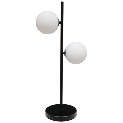 Sonata Modern Retro Metal & Marble Table Lamp Light