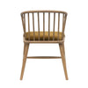 Ankara Wood & Velvet Retro Copper Dining Chair / Occasional Chair