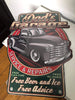 Dad’s Garage Chevy Thriftmaster / 3100 Quality Embossed Wall Art Sign