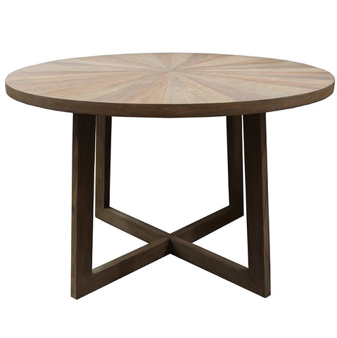 Parker Beech Wood Motif Modern Abstract Dining Table