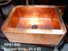 Copper Butlers Pantry Sink - Luxury Kitchen Accessory