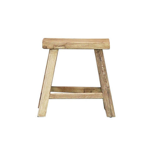 Reclaimed Elm Parq Stool / Bedside / Side Table - Handcrafted Farmhouse Chic