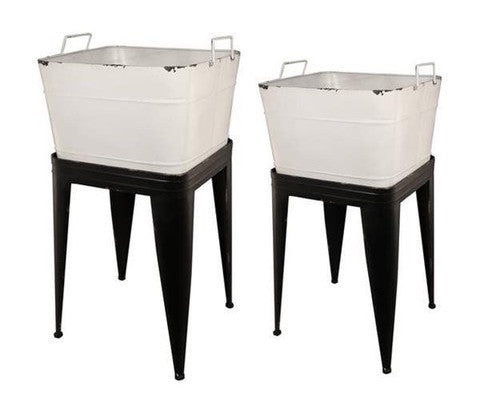 Attractive Laundry Tubs On Stands Storage Chic For Bathroom, Kitchen, Garage, Garden etc