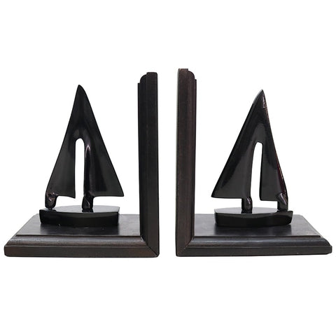Sailing Boat Library Bookends Decorative Ornaments - Great Interior Décor