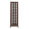 Rustic Industrial Metal Riddling Rack - Perfect Storage For Wine Inside Cellar or Butler’s Pantry