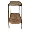 Amba Console Table / Hall Table Beech Wood & Rattan Cane