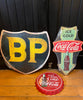 Better With Coke - Coca Cola Bottle Cap Shaped Wall Art Sign
