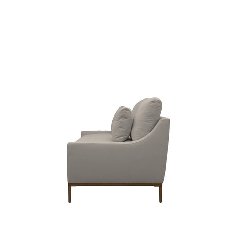 Grey Linen 3.5 Seater Azona Sophisticated Comfort Sofa / Lounge