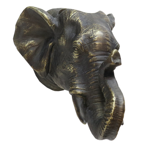 Elephant Wall Vase / Wall Pocket Gorgeous Decorative Display Ornament