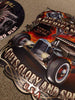 Guts Glory & Speed American Hotrod Quality Embossed Wall Art Sign