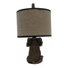Quirky Elephant Table Lamp Light - Designer Showpiece