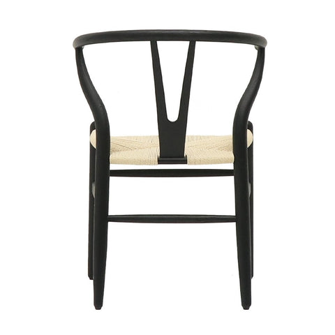 Joffre Dining Chair Natural Rattan Weave & Oak Wood