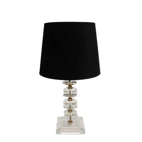 Elegant Crystal Lament Table Lamp Light