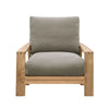 Laid Back Modern Cassel Armchair / Occasional Chair - Costal Grey