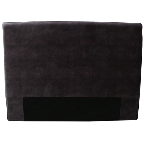 Super King Santa Fe Bedhead Headboard Charcoal Velvet