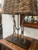 Friends Table Lamp With Splitwood Vera Shade - Hector Montero