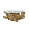 Crusoe Tree Root Round Coffee Table - Modern Rustic Chic Design