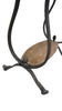 French Country Chic Table Ornate Provincial Iron Detailing