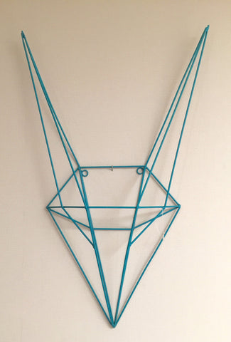 Geometric Fox Head Trophy Wall Art